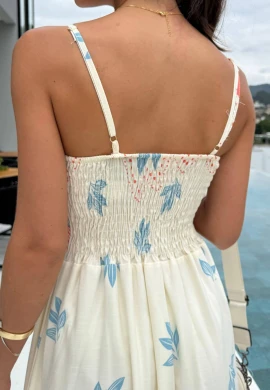 VESTIDO SARA - COSH JEANS - Bege estampado