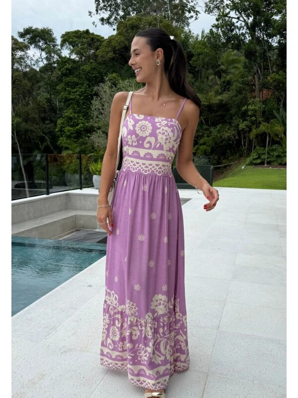 VESTIDO SOFIA - COSH JEANS - Lilas