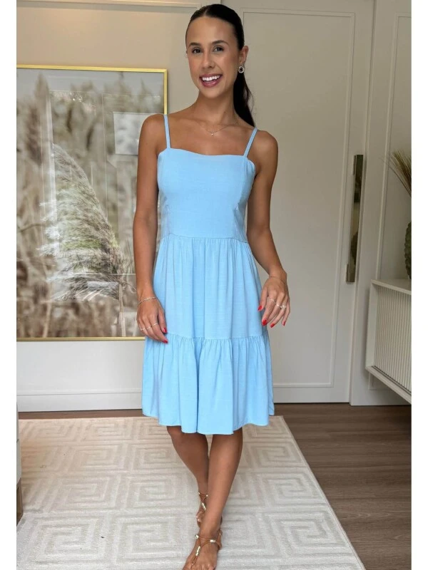 VESTIDO TAIS - COSH JEANS - Azul