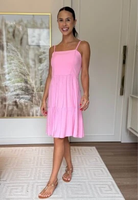 VESTIDO TAIS - COSH JEANS - Rosa