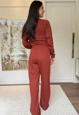 WIDE MOLETOM NADIA - COSH JEANS - Argila
